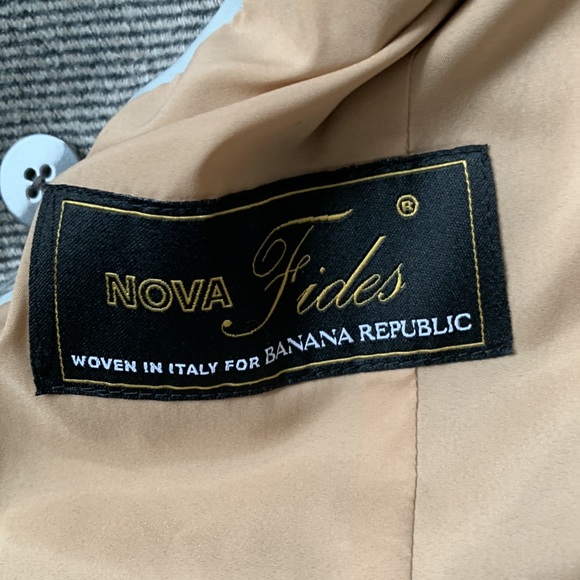 Banana Republic Wool Blazer with Removable Faux Fur - Picture 12 of 13